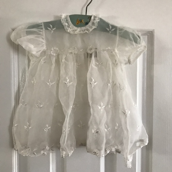 Vintage Other - Heirloom Embroidered Baby Dress