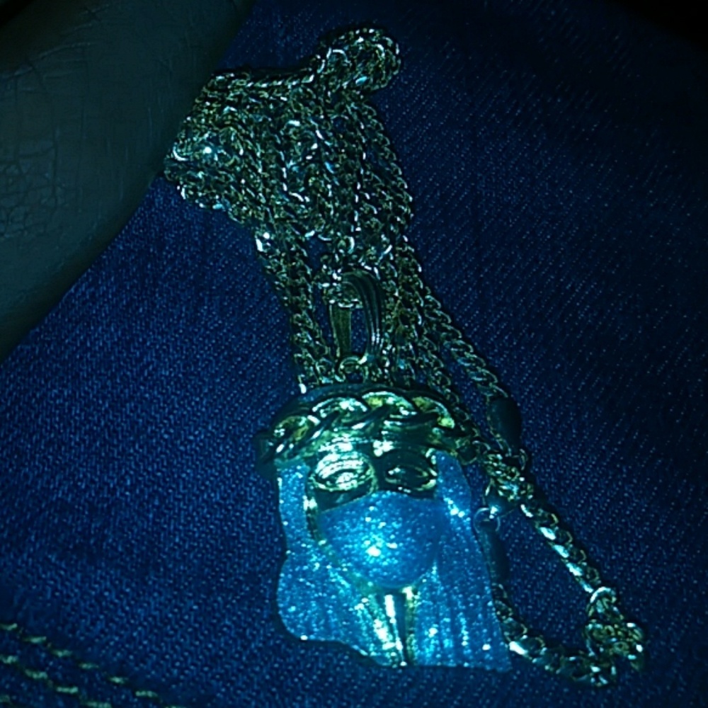 Cuban link 7k gold chain