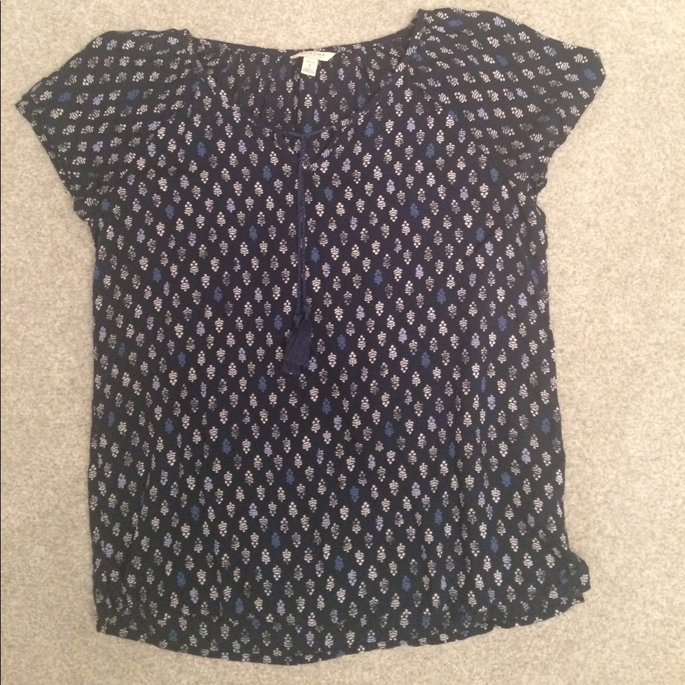 Dark blue dress shirt