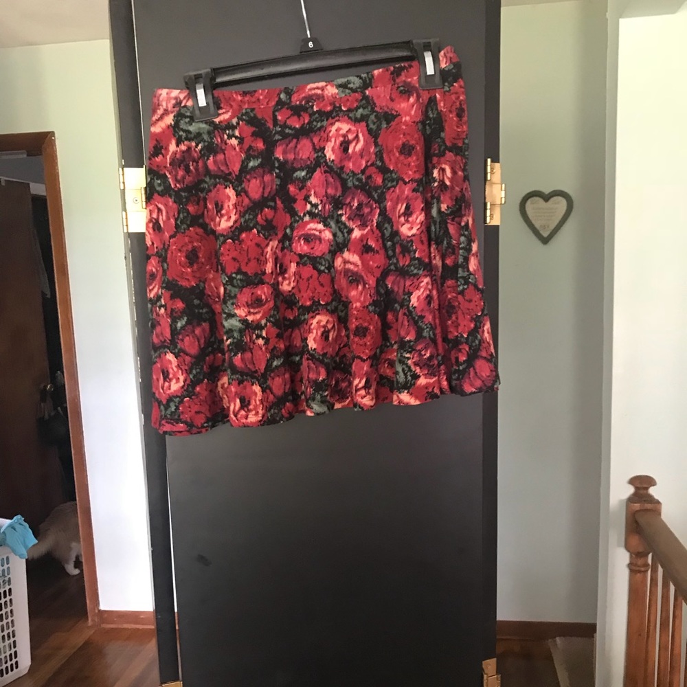 Floral skirt