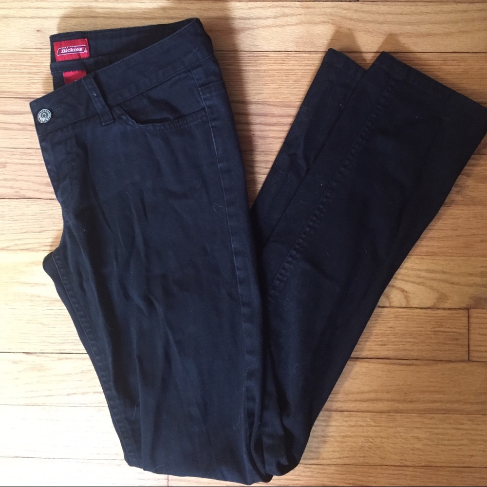 Super cute stretch skinny black Dickies