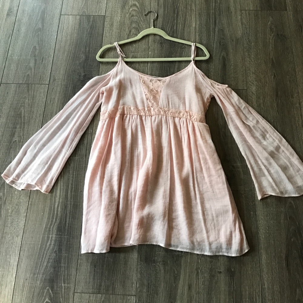 Light pink Honey Punch dress