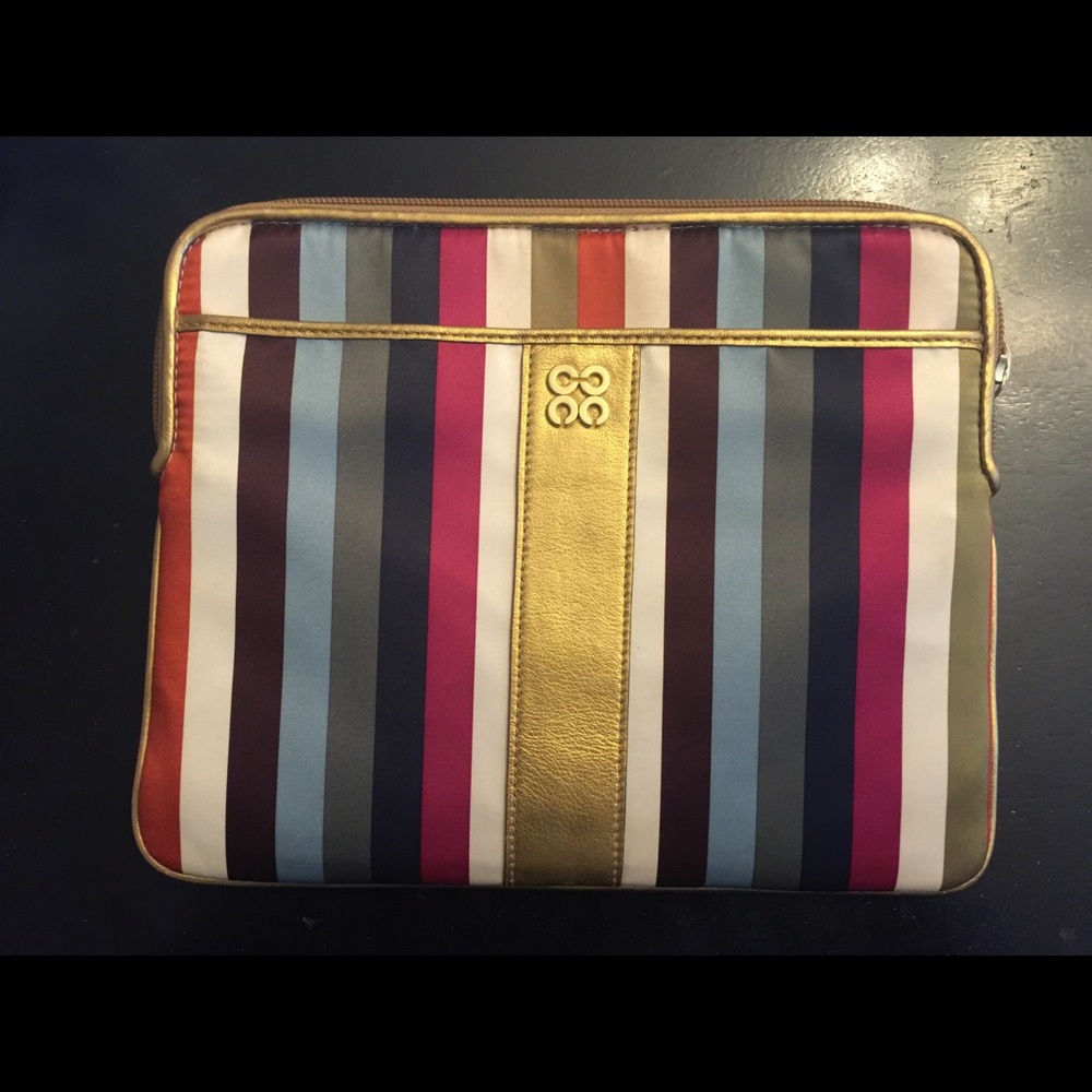 Coach "Legacy Stripe" iPad case