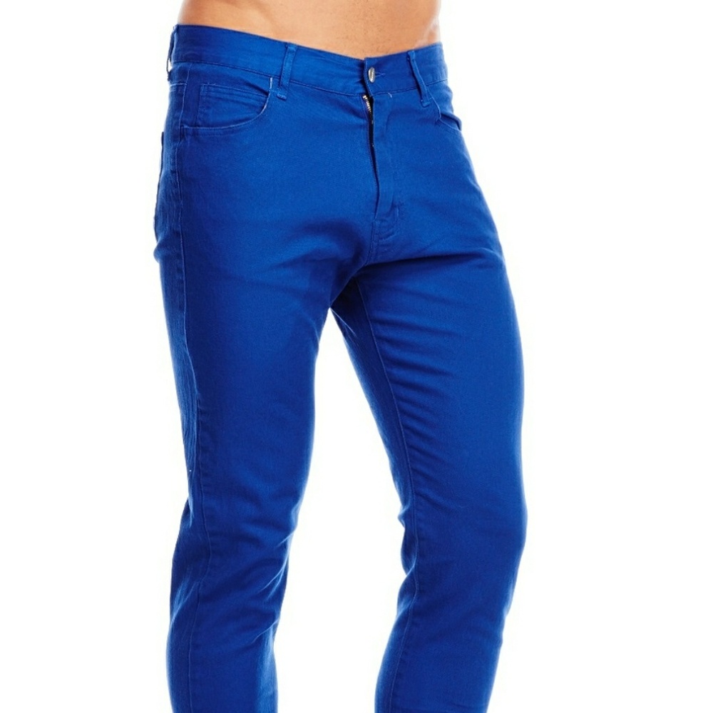 Royal Blue Skinny Jeans