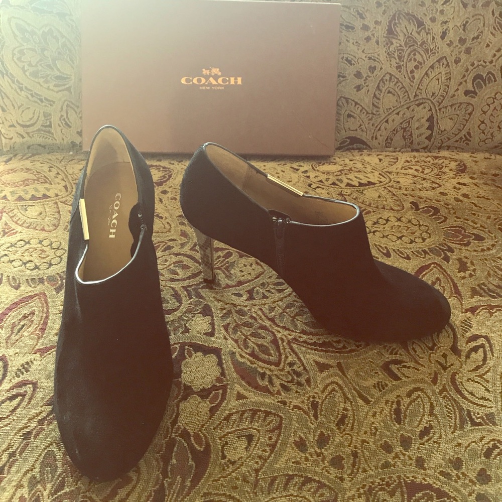Coach Suede Shoes
