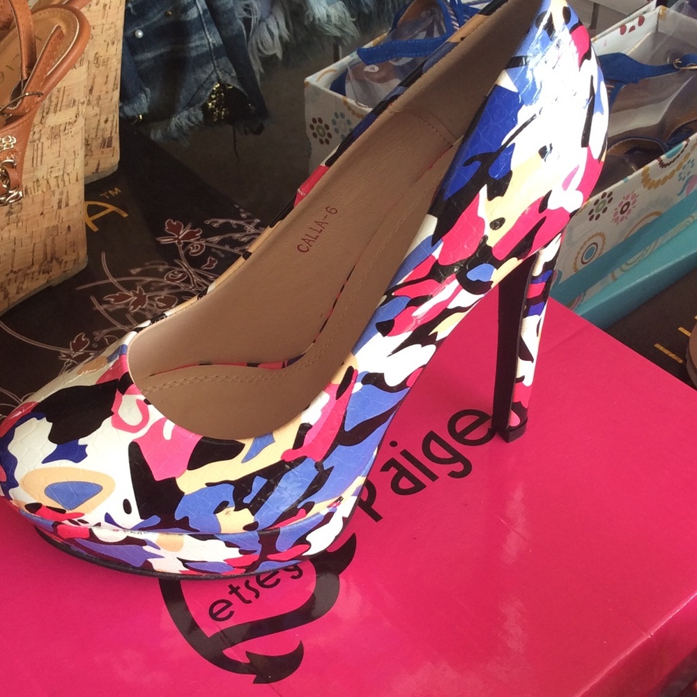 Colorful heels