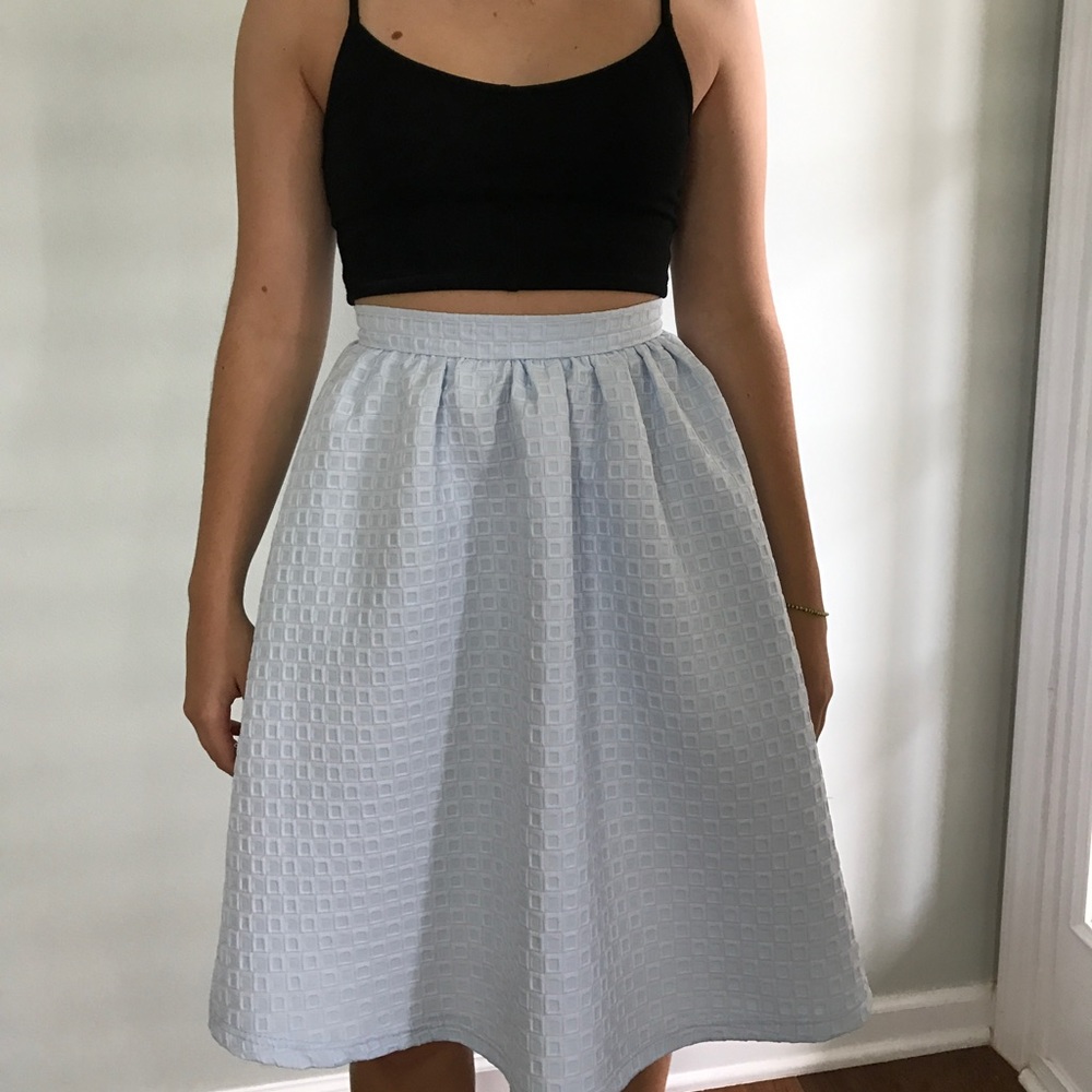 Topshop midi skirt