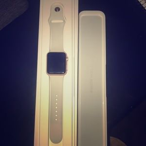 Rose Gold Series 1 Apple Watch