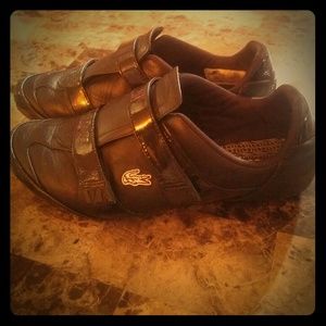 Women's Lacoste shoes size 8