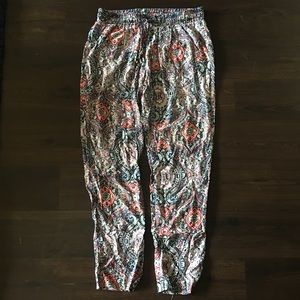 Printed Pants (elastic waistband)
