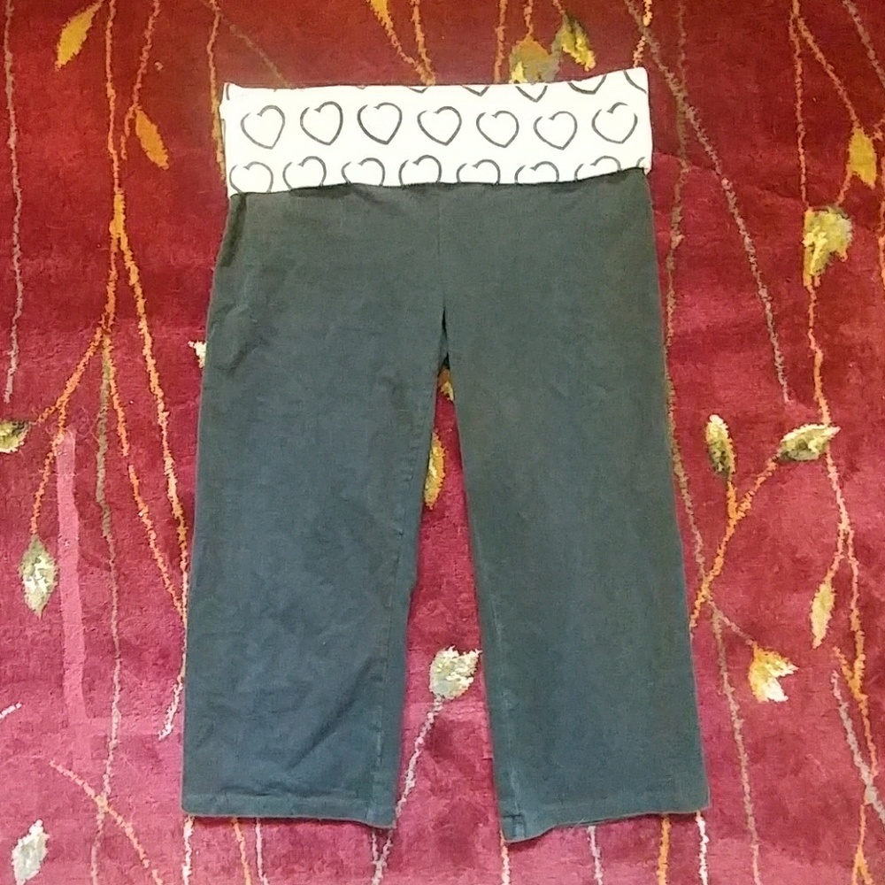 PINK Crop Yoga Size M