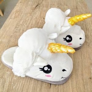 ThinkGeek Unicorn Slippers
