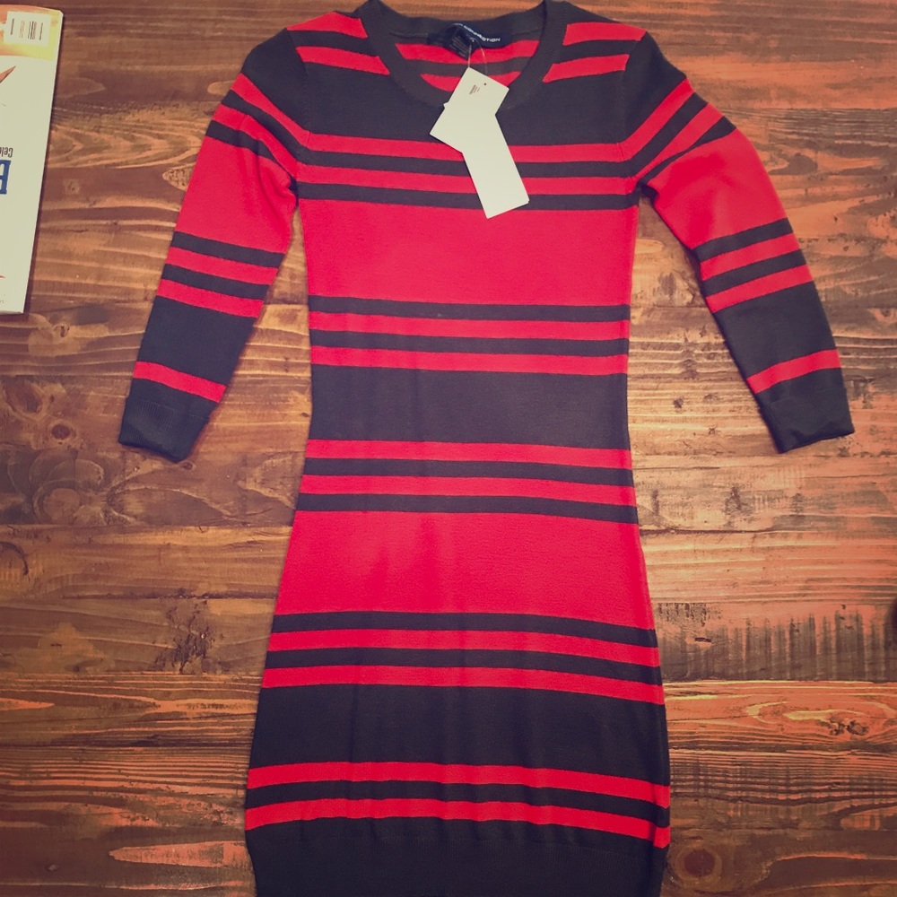 French connection Knit bodycon dress