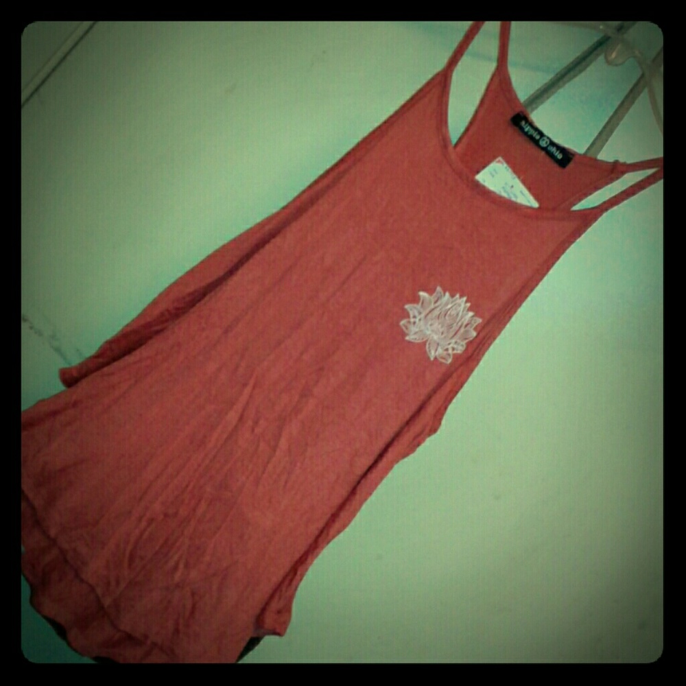 Hippie chic tank top