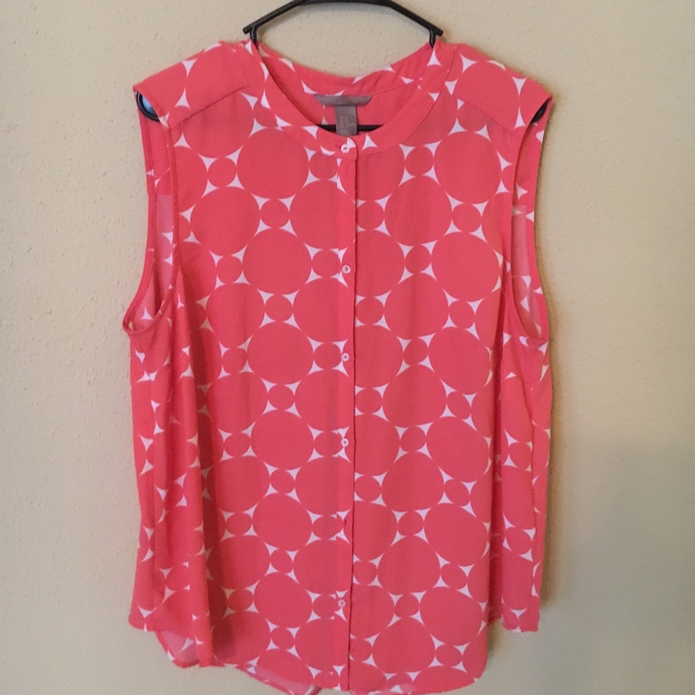 Coral Blouse - H&M Size 18