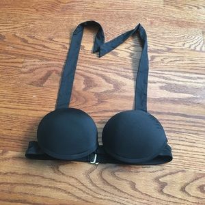 👙 BLACK PUSH-UP BIKINI TOP 👙