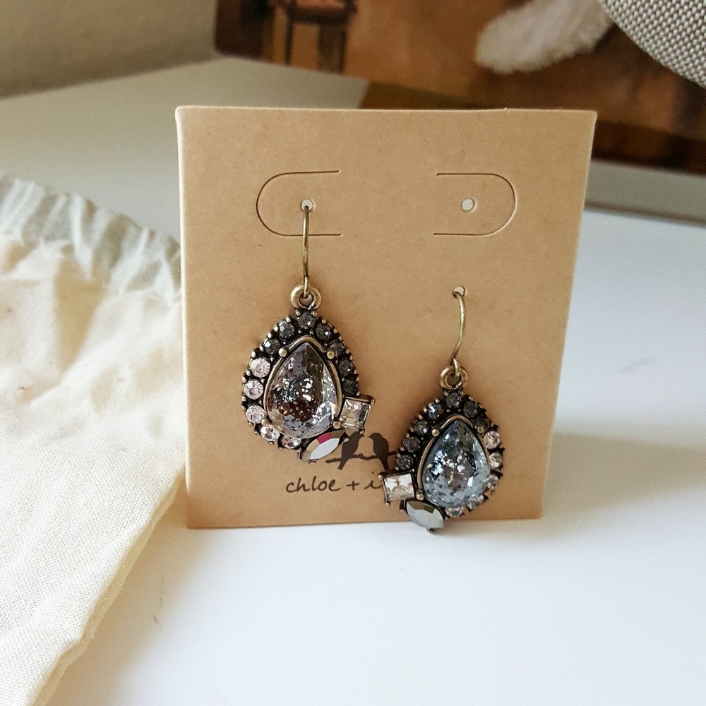 Midnight Palace Drop Earring