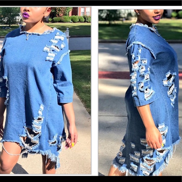 Deconstructed mini dress Dresses