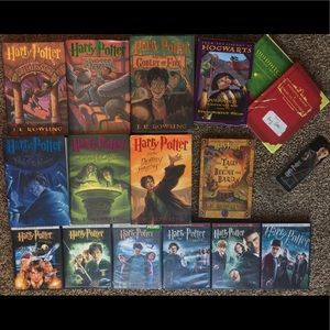 Harry Potter Books & DVD Series. 3 Exclusive Books
