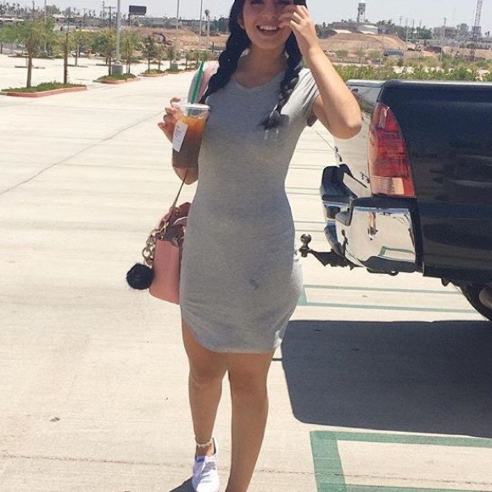 Slim fitting stretchy dress