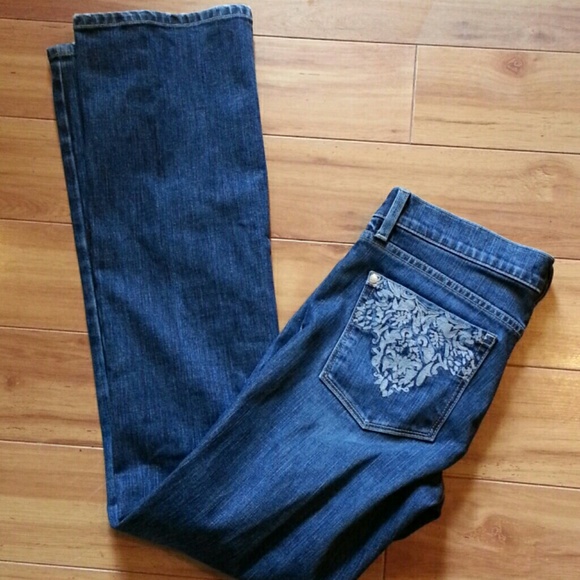 NOIR Designer  back  pockets  jeans - Picture 1 of 8