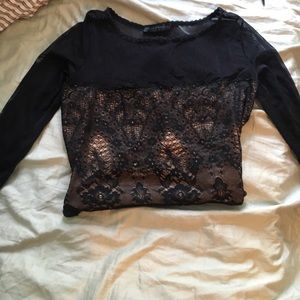 Black Lace bodysuit