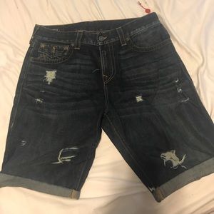 True religion jean shorts