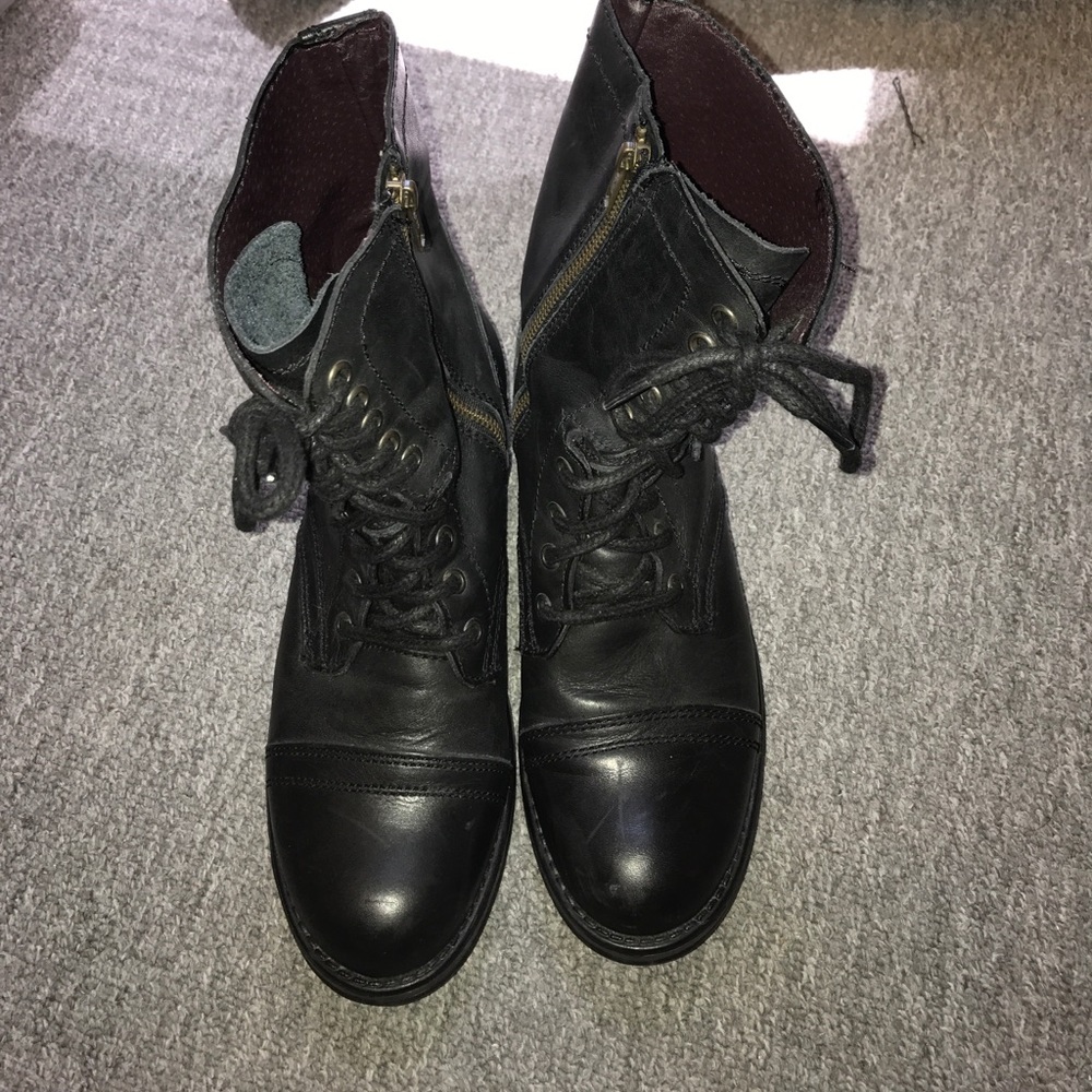 Steve Madden Combat Boots