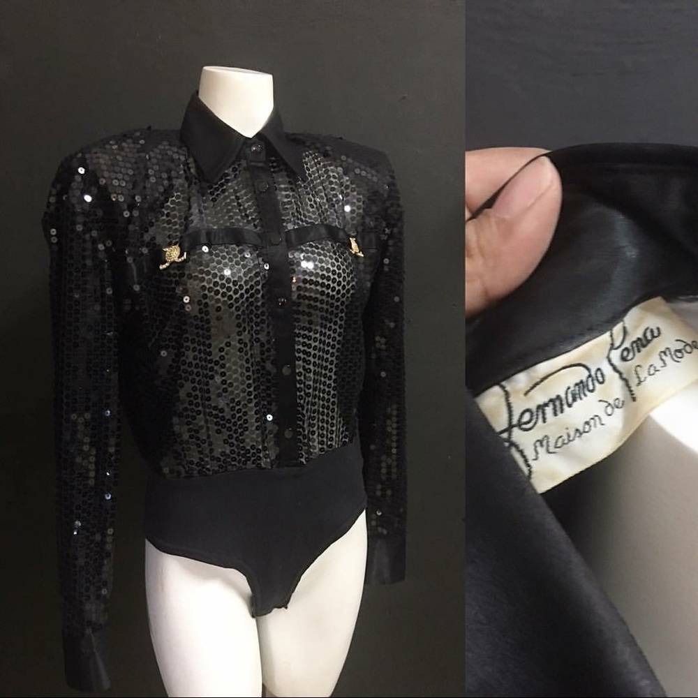 Vintage Fernando Pena bodysuit, fits med