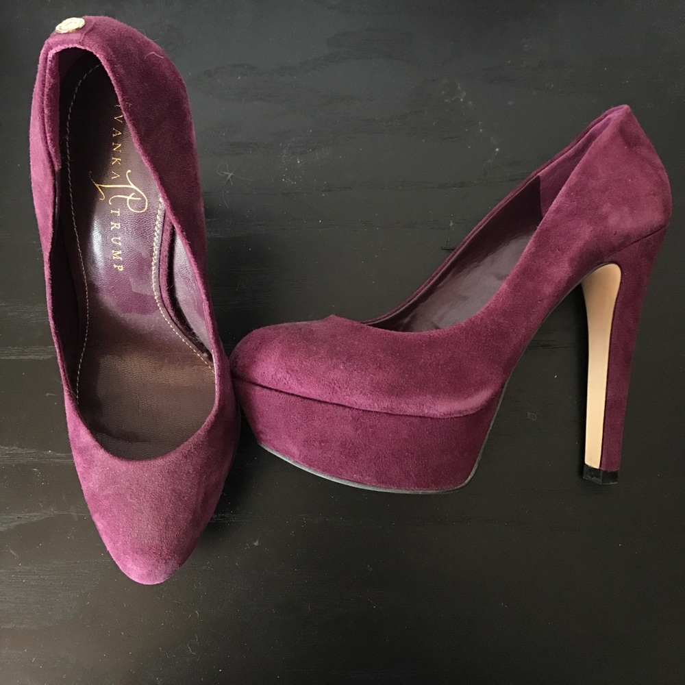 Ivanka Trump leather heels