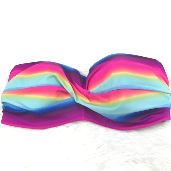 Victoria's Secret Other - Victoria's Secret 34DD Bikini Top Ombré Multicolor