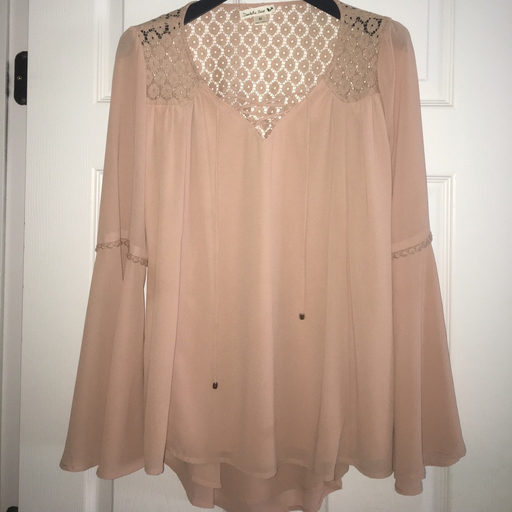 bell sleeved top