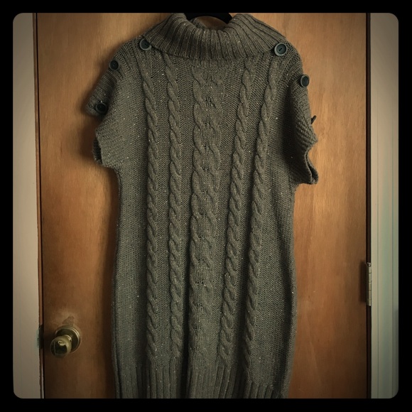 Brown sweater dress - Picture 1 of 2