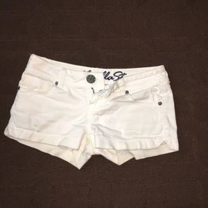 White shorts