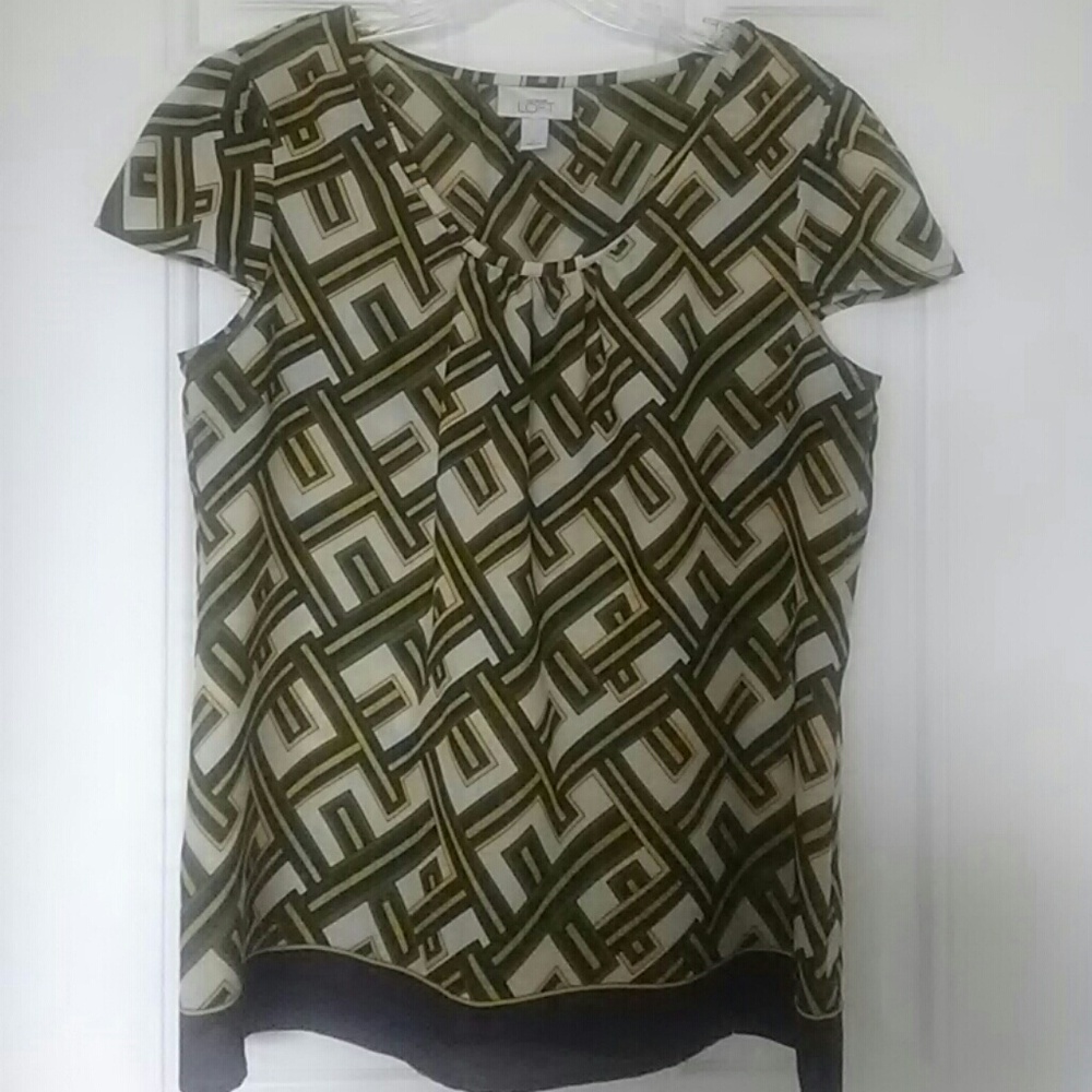 Short sleeve blouse