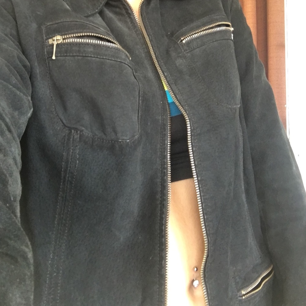 100% Authentic Leather Shell Jacket - image 1