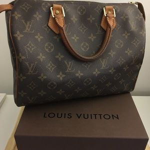 Louis Vuitton Bag (duster bag and box included)