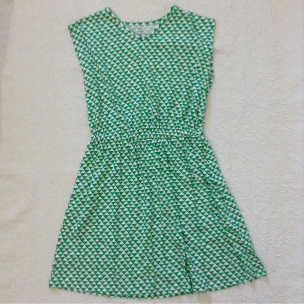 Sleeveless Geometric Print Dress
