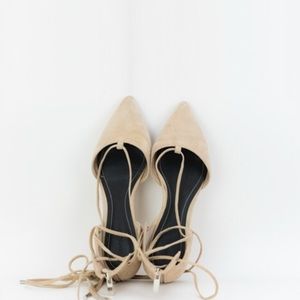 KENDALL + KYLIE 'Sage' Pointy Toe Ghillie Flat