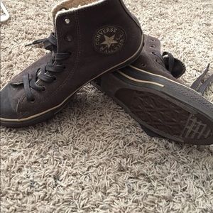 Lined Hi-Top Converse