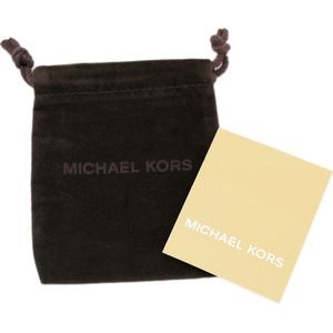 5x Michael Kors Brown Velvet Dust Storage Pouch