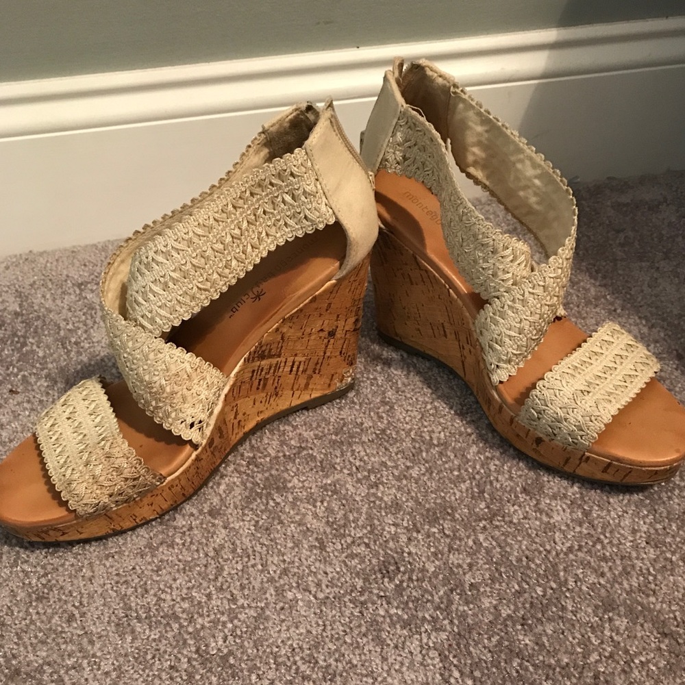 Tan Wedges