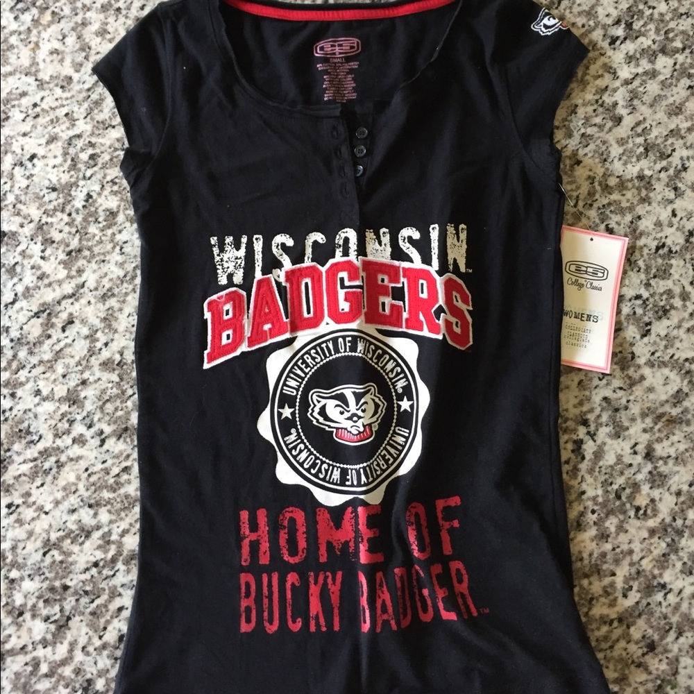 NWT UW-Madison Wisconsin Badgers Tee