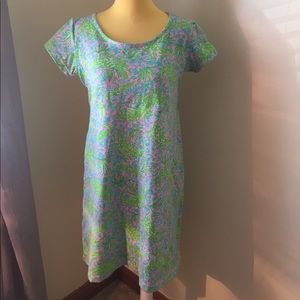 Lilly Pulitzer "Chomp Chomp" T-Shirt Dress