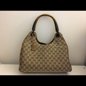 Gucci bag with bamboo handle