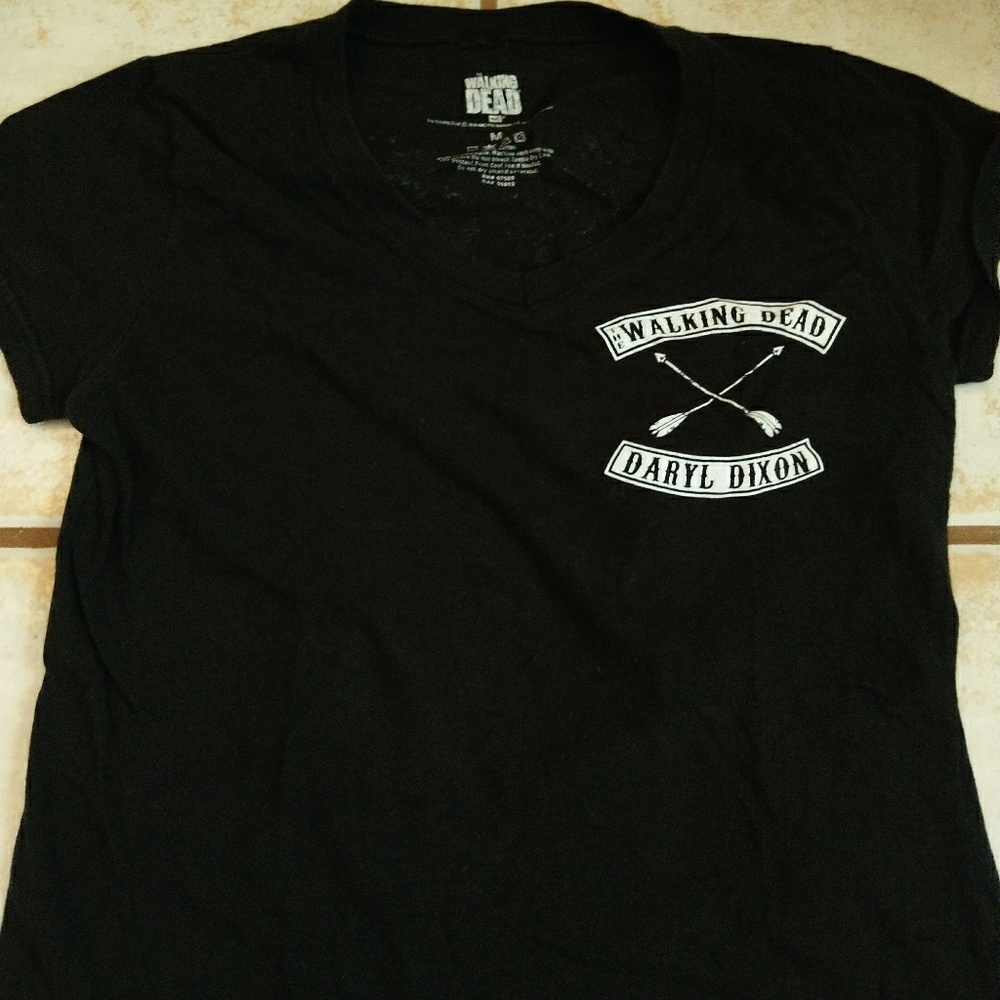 The Walking Dead Daryl Dixxon womans t-shirt
