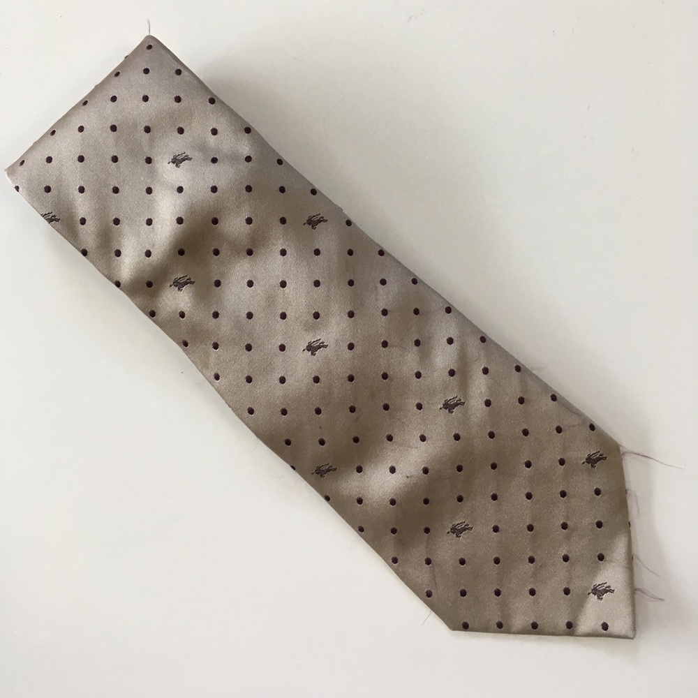 Burberry silk tie