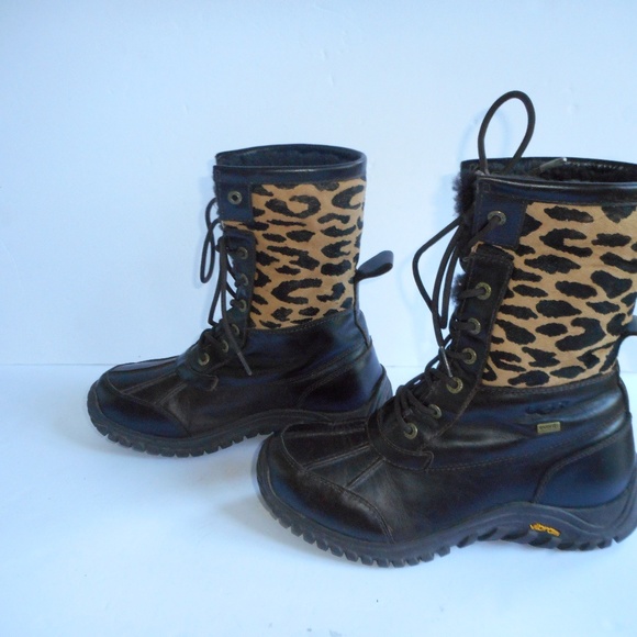 leopard print uggs womens