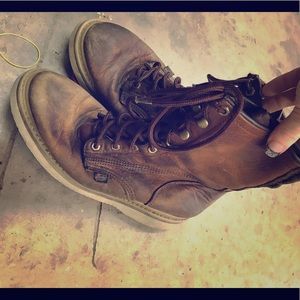 Justin Roper Laceup boots