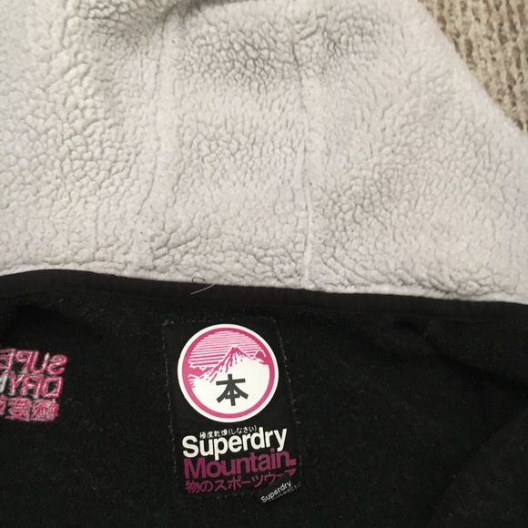 Super dry Sherpa hoodie - Picture 2 of 3